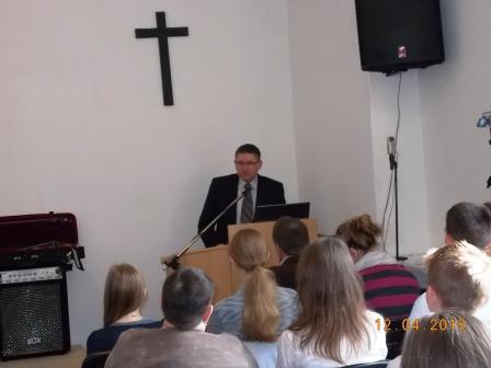 Nabożeństwo w Centrum Chrześcijańskim NOWE ŻYCIE w Gdańsku