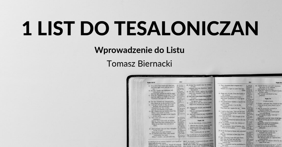 Wykład 1 Listu św. Pawła do Tesaloniczan – wprowadzenie